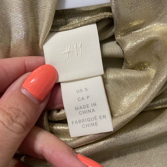 Gold shimmer top - Picture 2 of 2